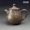 【張文宗】紫砂手拉坯雪花壺
