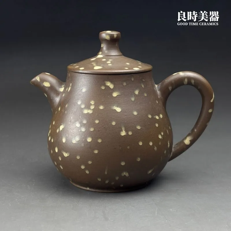 【張文宗】紫砂手拉坯雪花壺