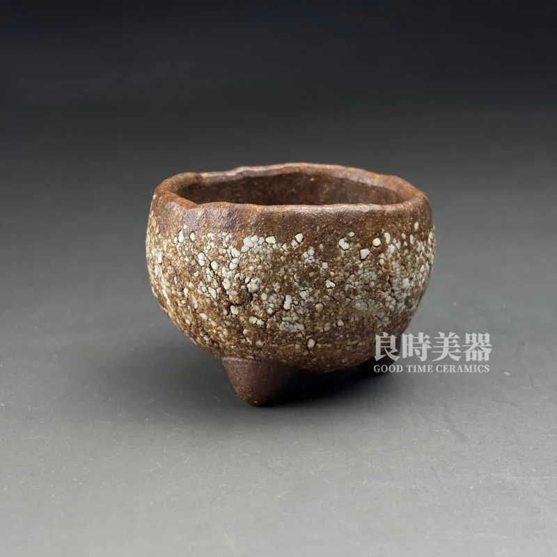 古川子】手作岩礦三腳杯- 良時美器GoodTimeCeramics