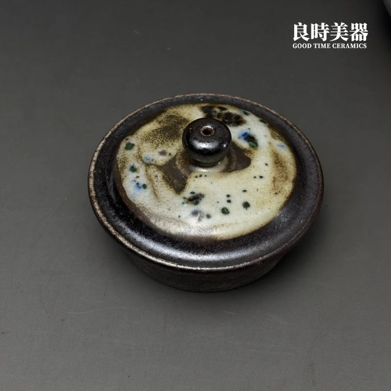 鶯歌名師王文玉手拉坯柴燒岩礦壺-專業茶具推薦-良時美器五彩窯變精品