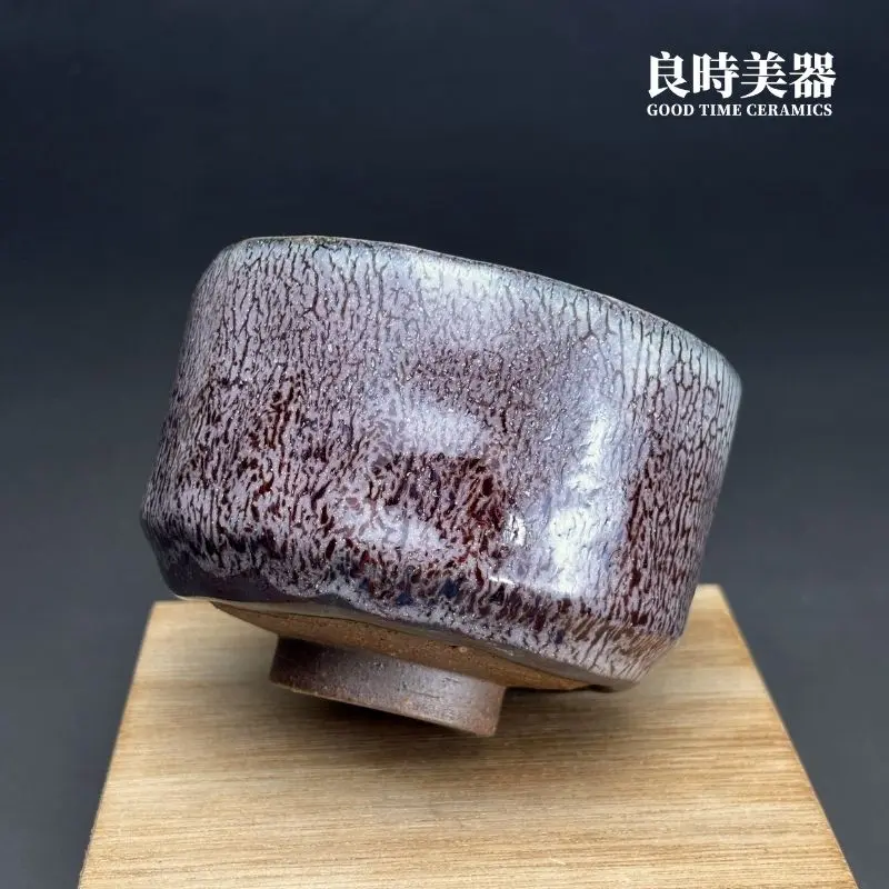 【許旭倫】手作流釉窯變主人杯｜台灣名家陶瓷工藝｜鶯歌精品茶具