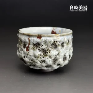 【許旭倫】手作白岩熔跡主人杯｜台灣名家陶瓷工藝｜鶯歌精品茶具