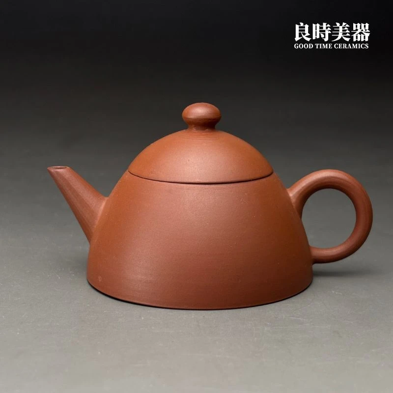 東峰早期手拉坯朱泥壺 (75cc)｜良時美器台灣絕版老壺收藏