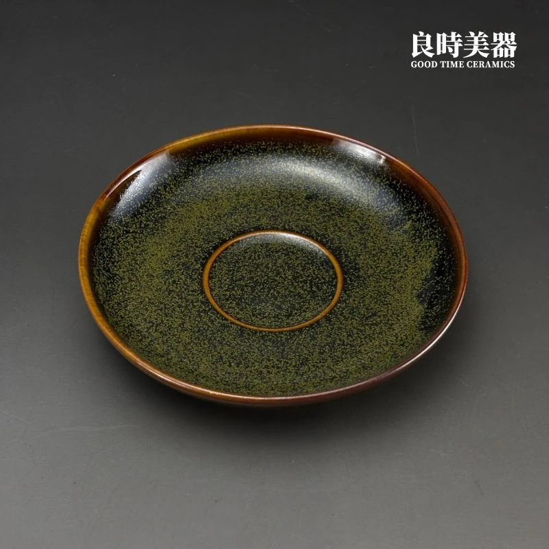 ylht-1 (6) 良時美器-茶葉末釉壺承平放