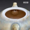 周聖鈞手作茶壺落灰紋理細節內孔-窯變工藝