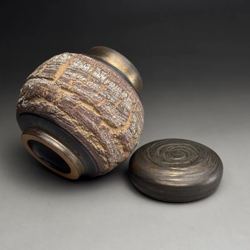 永昌手作茶罐底部落款-手拉胚名家作品