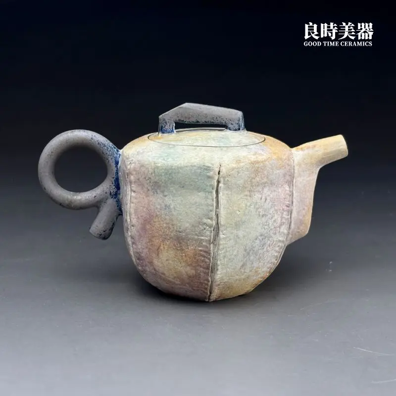 T-LZZ-1 (3) 李善惜粉彩手作茶壺-135cc個人精品茶具推薦