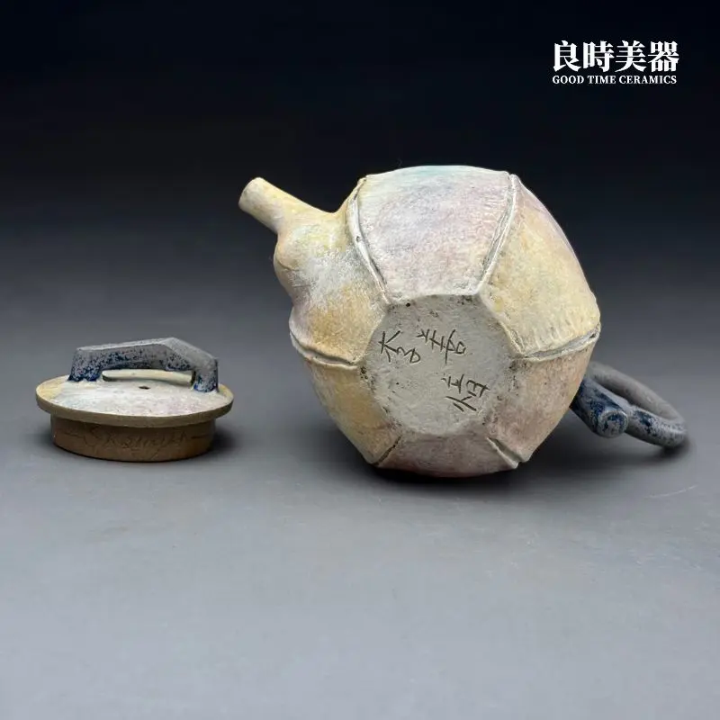 T-LZZ-1 (6) 李善惜手作茶壺底部落款-名家認證精品-良時美器