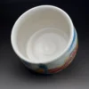 范振全抽象彩繪茶碗茶席情境-良時美器當代空間美學陳設藝術品