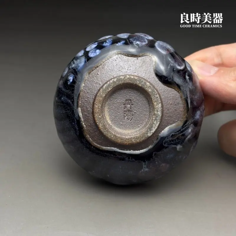 許旭倫手作杯底部露胎落款-名家認證-良時美器