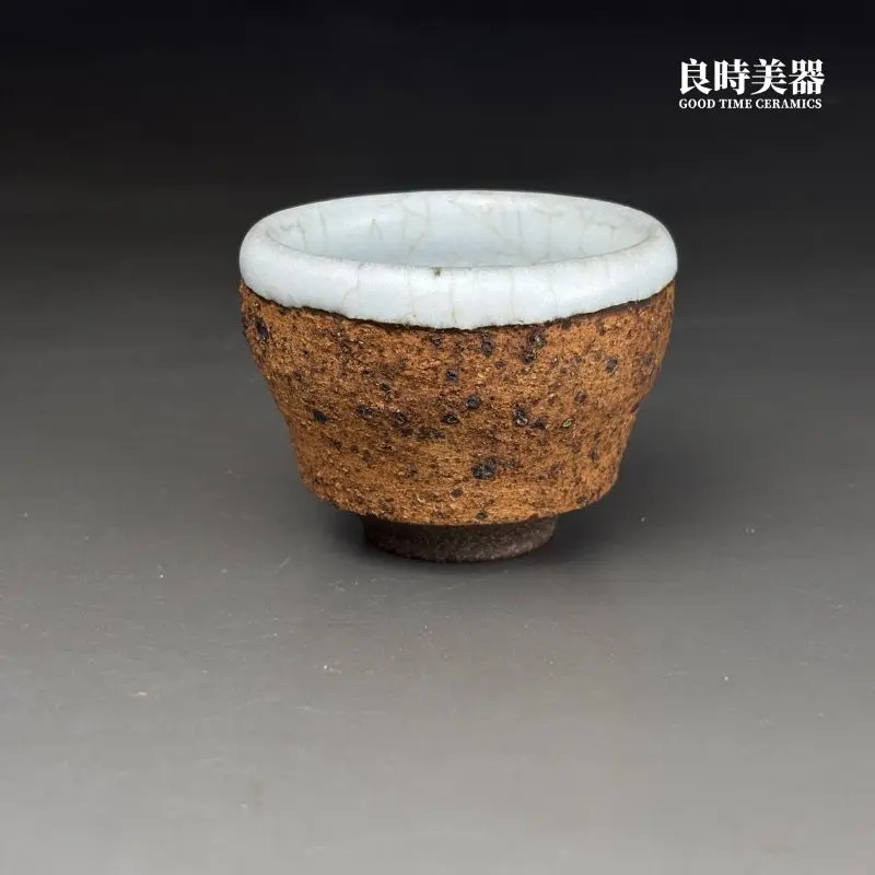 hsu-1-33 (3) 台灣名家許旭倫手作岩礦汝窯主人杯-hsu-1-33-良時美器