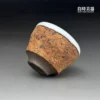 台灣工藝師許旭倫作品-98g收藏級岩礦個人杯推薦-良時美器