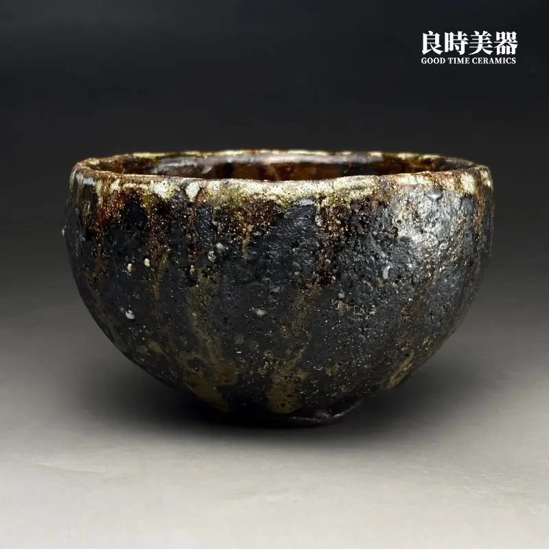 良時美器精品選物-古川子岩礦茶碗