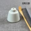 台灣茶具推薦功能性配件-高 CP 值天青色汝窯蓋置加購首選