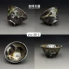 ycc-25-3 台灣名家楊晴晴手作柴燒志野茶杯-YCC-25-3正能量主人杯-良時美器