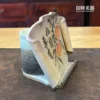 商務名片展示架-多功能辦公桌陶瓷收納-名片架筆筒尺寸16x9.5cm