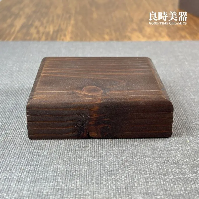 a-gd-02 (8) 良時美器精品台灣茶具周邊-手工雲杉實木高腳座-中式空間茶席案頭陳列