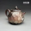 hfg-4 (7) 高端台灣茶具-黃芳真手拉坏161g輕量化配重與舒適拿捏壺把