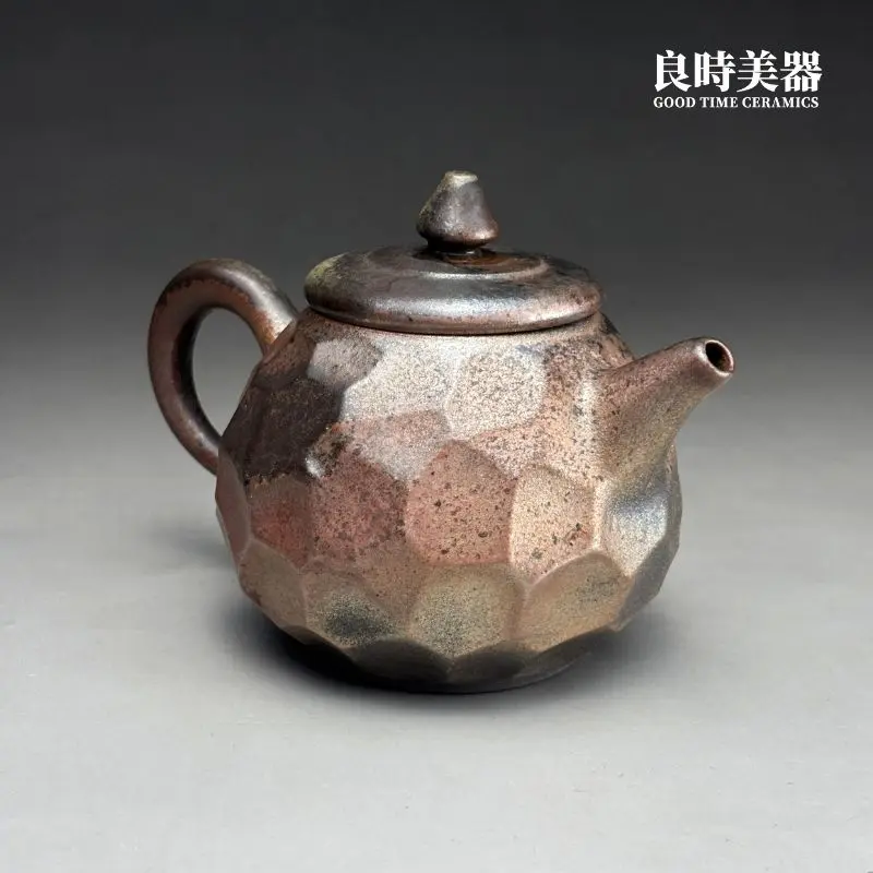 hfg-4 (7) 高端台灣茶具-黃芳真手拉坏161g輕量化配重與舒適拿捏壺把
