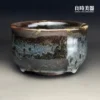 高端台灣茶器-許旭倫1224g厚胎沉穩配重手拉坏細節