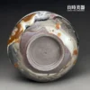 hsu-2-38 (7) 許旭倫手作幻彩窯變大茶碗露胎圈足
