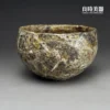 古川子手作岩礦大茶碗-tgzz-2-台灣岩礦壺鼻祖廖志榮2006年真跡外觀