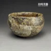 擺件展示架收藏級-古川子機能土胎大容量茶碗碗口拙趣線條