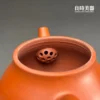 T-LYUR-5 (6) 林永裕手作朱泥茶壺-160ml單孔內孔與內部細節工藝特寫