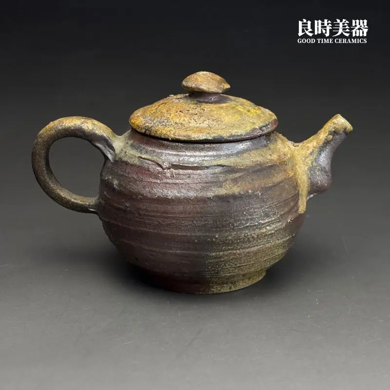 【張家誌】精品入炭柴燒手作茶壺 230ml背面