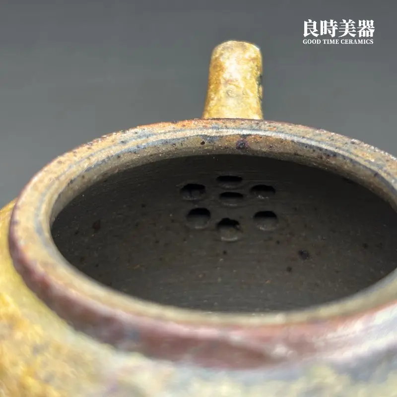 【張家誌】精品入炭柴燒手作茶壺 230ml內孔