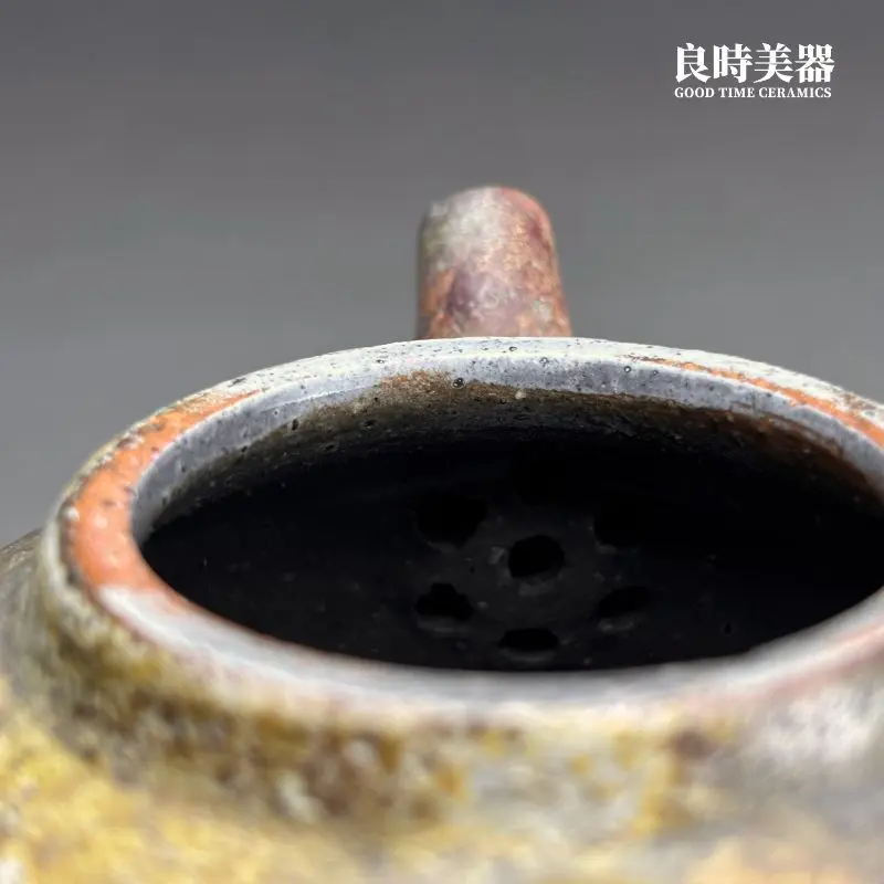 【張家誌】精品入炭柴燒手作茶壺 275ml內孔
