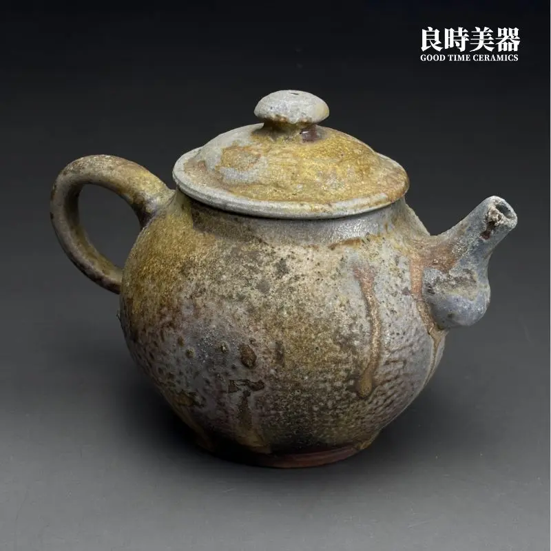 【張家誌】精品入炭柴燒壺 250ml 重落灰自然落灰