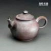 【張家誌】入炭柴燒壺 155ml正面