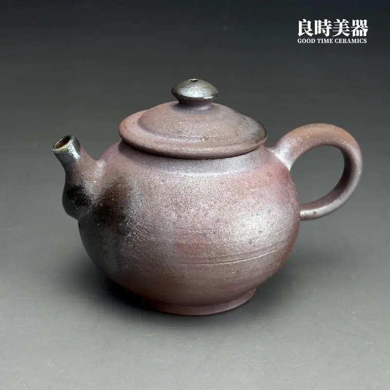 【張家誌】入炭柴燒壺 155ml正面