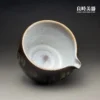 研制款片口抹茶碗倒茶水束-手工微調鳥嘴注水口俐落收水不易滴漏