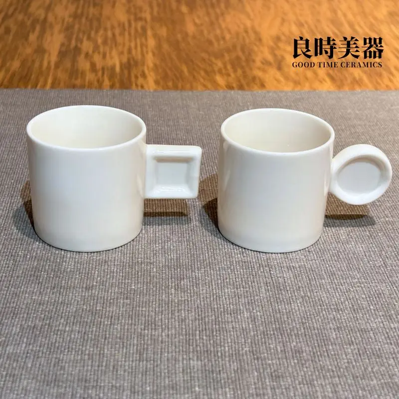 良時美器-台灣製方造型手把馬克杯