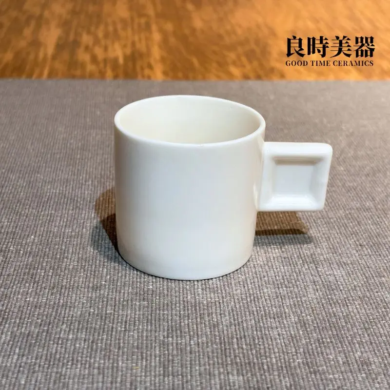 良時美器-台灣製方形把手把馬克杯主圖