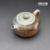 sgg-061-1 (2) 台灣茶器推薦-周聖鈞手作Sgg-061-1虎紋柴燒壺135ml上視圖