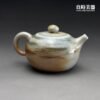 sgg-061-1 (4) 台灣茶器推薦-周聖鈞手作Sgg-061-1虎紋柴燒壺135ml背面
