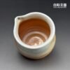 sgg-061-2 (5) 台灣茶具-周聖鈞Sgg-061-2虎紋柴燒茶海160ml內口