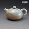 sgg-062-1 (3) 台灣茶器推薦-周聖鈞手作Sgg-062-1柴燒壺暖橙色落灰