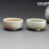 sgg-062-3 (2) 高端台灣茶器-周聖鈞Sgg-062-3柴燒雙杯天然微細開片冰裂紋理