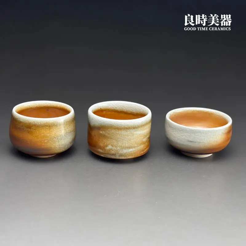 良時美器-周聖鈞-虎紋柴燒杯-主圖