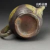 ccz-10 (6) 張家誌手作柴燒窯變德鐘壺底足圈足與10.04山形落款款識真跡