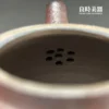 張家誌手作柴燒窯變龍蛋壺-170ml單孔內孔與內部細節工藝特寫