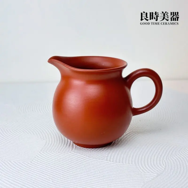 台灣茶器推薦-永隆研製朱泥茶海250ML
