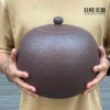 【職人手作】手拉坏手工10斤大茶甕-紅雪花大茶甕