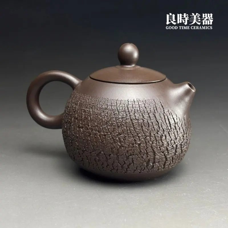 台灣茶具-陳政嵐倒把西施紫砂壺180ML外觀